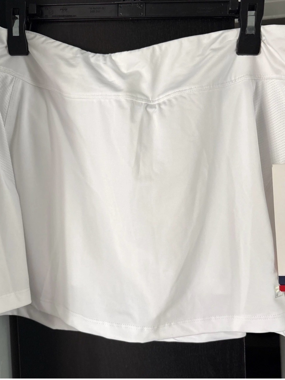 Fila White Women's Tennis Skort with Built-in Shorts